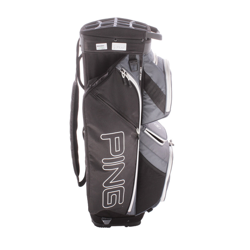 Ping Second Hand Cart Bag - Grey/Black/White