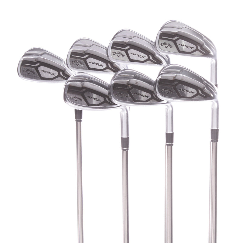 Callaway APEX Forged CF16 Graphite Men's Right Irons 5-PW+AW Stiff - UST Mamiya Recoil 460 F4