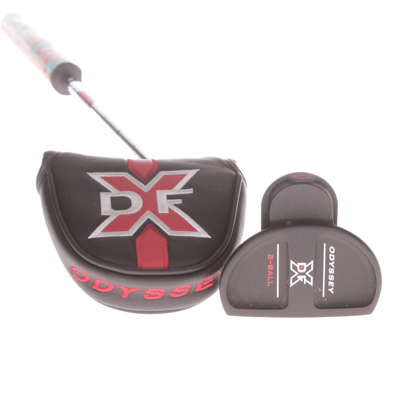 Odyssey DFX 2-Ball Men's Right Putter 34 Inches- Super Stroke