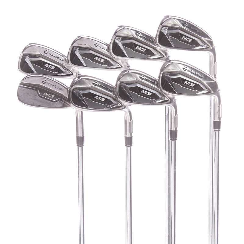 TaylorMade M3 Steel Men's Right Irons 4-AW Regular - KBS Tour R