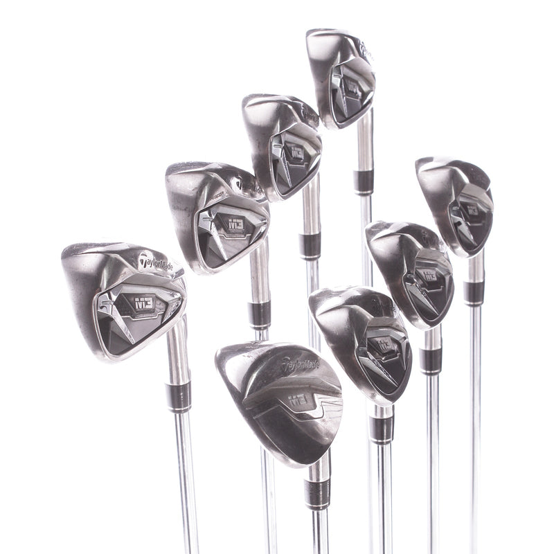 TaylorMade M3 Steel Men's Right Irons 4-AW Regular - KBS Tour R