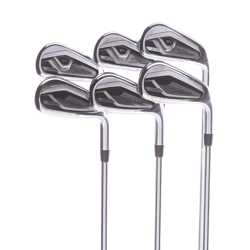 Titleist T300 2021 Steel Men's Right Irons 5-PW Regular - True Temper Red AMT R300