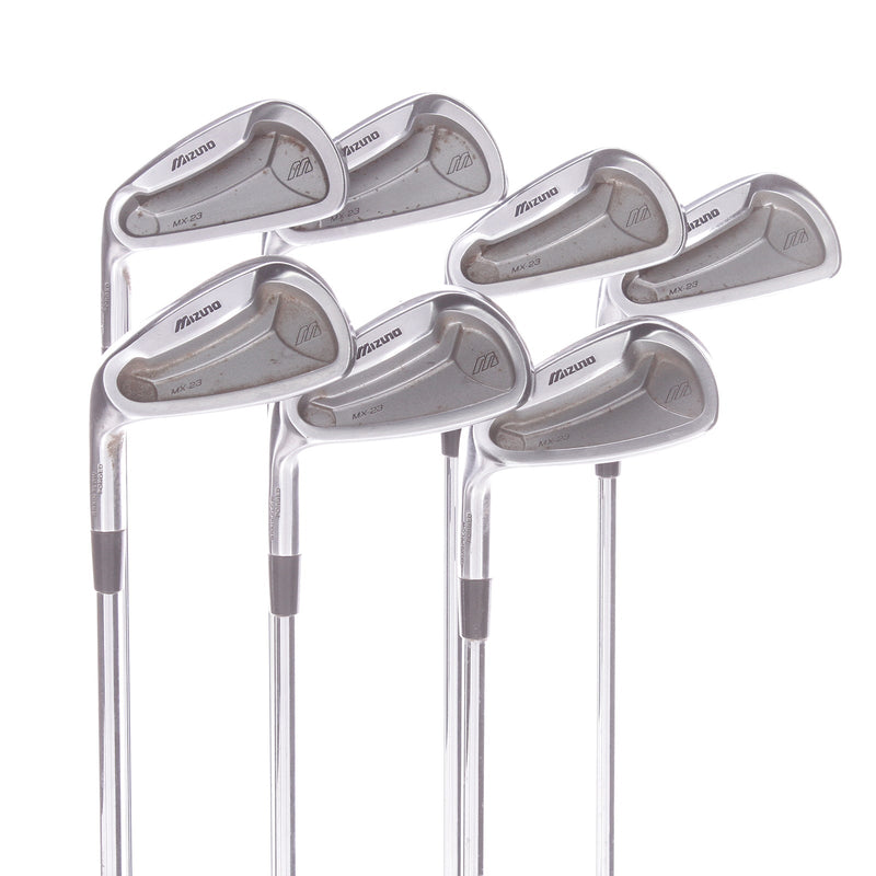 Mizuno MX-23 Steel Men's Left Irons 4-PW Regular - True Temper Dynamic Gold R300