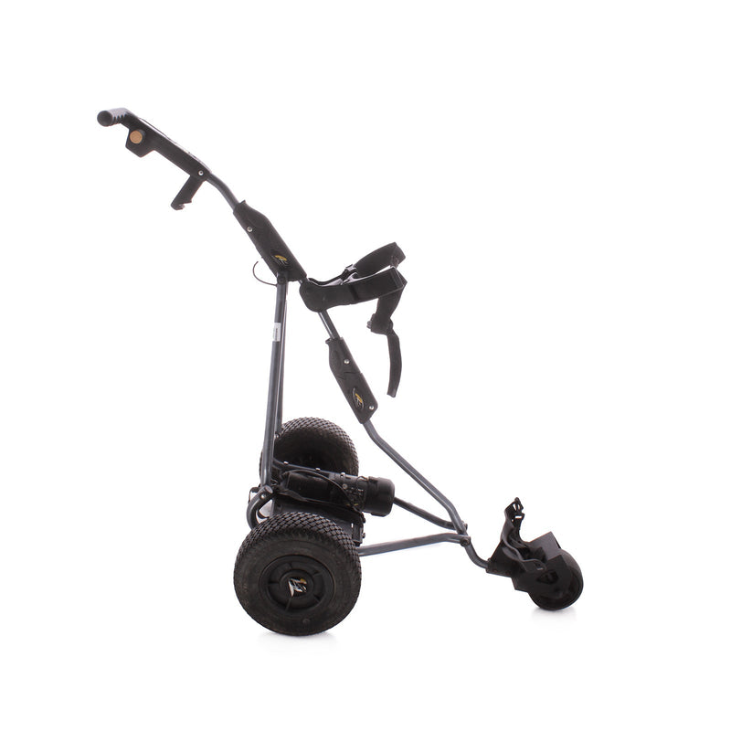 Powakaddy Freeway Second Hand Electric Golf Trolley 36 Hole Lithium Battery - Black