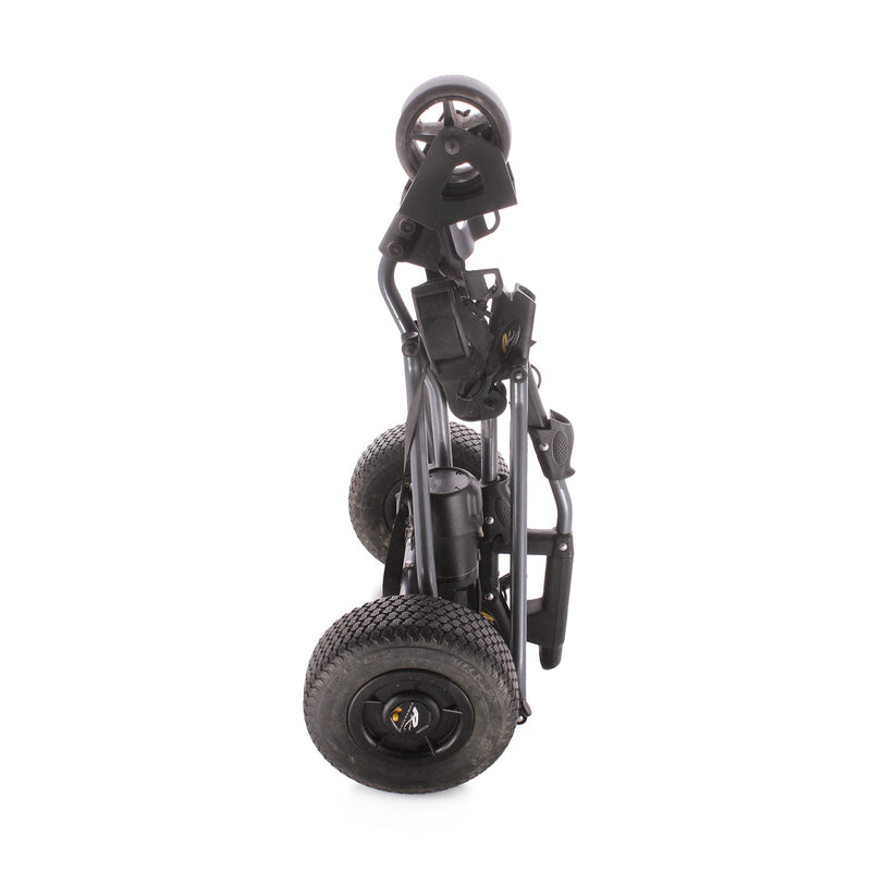 Powakaddy Freeway Second Hand Electric Golf Trolley 36 Hole Lithium Battery - Black