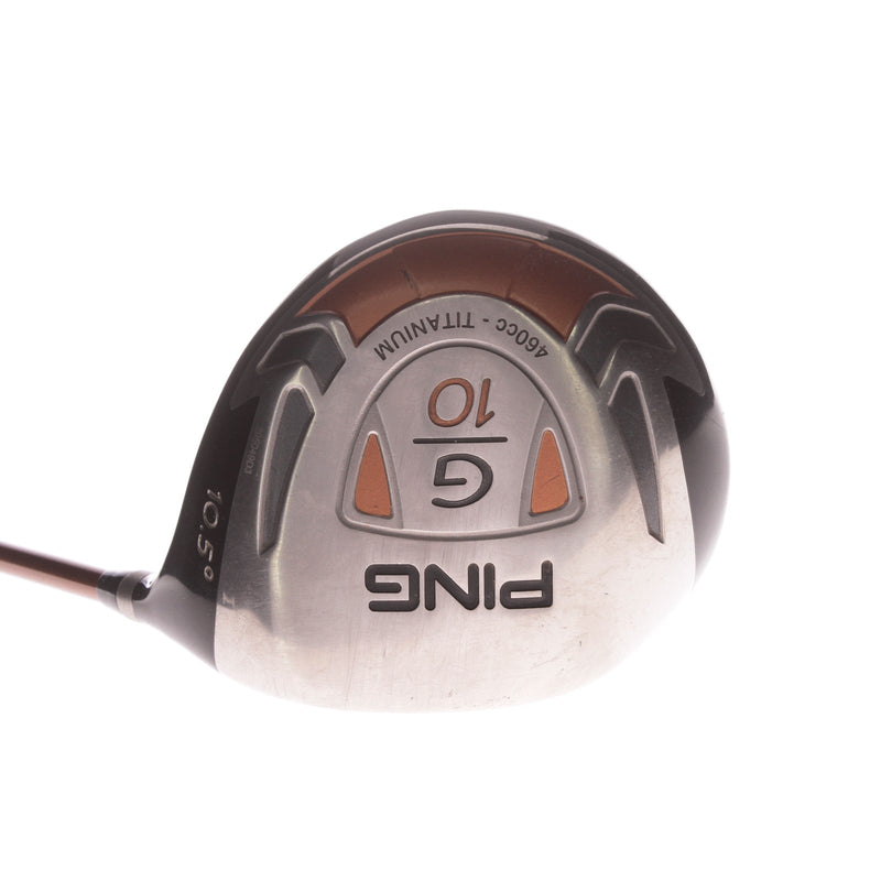 Ping G10 Graphite Men's Right Driver 10.5 Degree Regular - Ping TFC 129 D