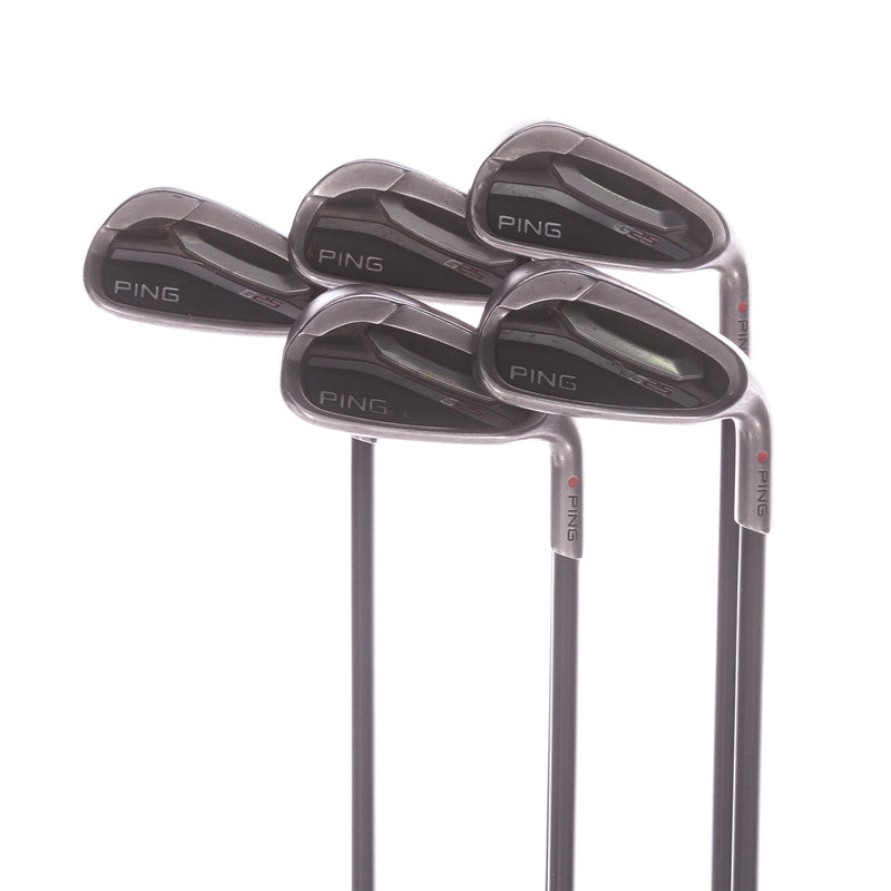 Ping G25 Graphite Men's Right Irons 6-PW Orange Dot Senior - Ping TFC189 SR