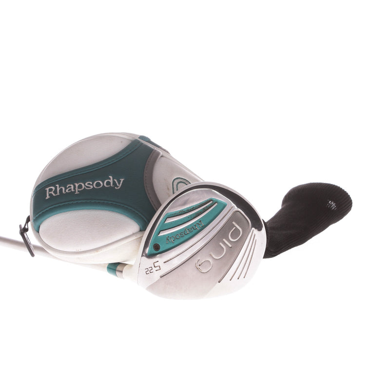 Ping Rhapsody Graphite Ladies Right Fairway 5 Wood 22 Degree Ladies - Ping ULT220 Lite