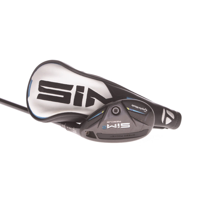 TaylorMade Sim 2 Graphite Men's Right Hybrid 19.5 Degree Stiff - Tensei Blue AV Series 80 S