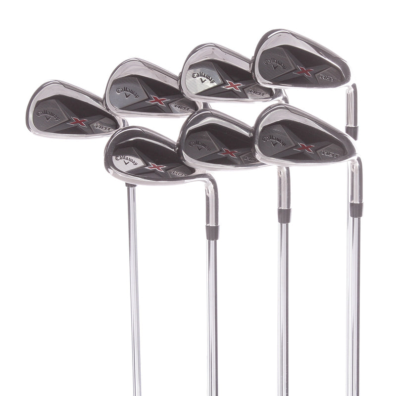 Callaway X Hot Steel Men's Right Irons 5-SW Regular - True Temper XP 85 R300