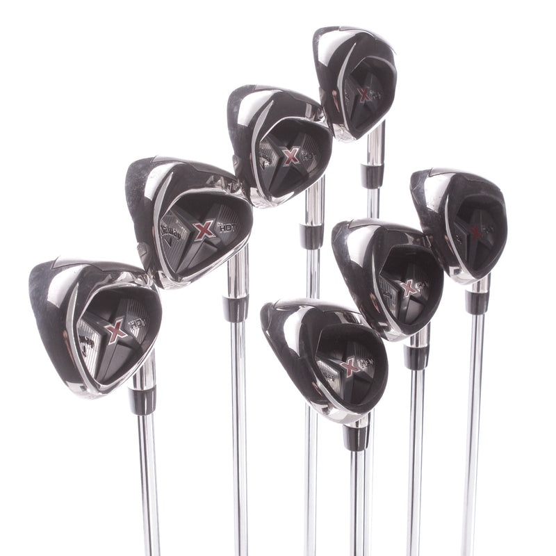 Callaway X Hot Steel Men's Right Irons 5-SW Regular - True Temper XP 85 R300