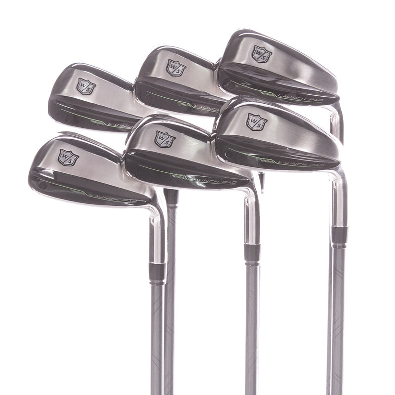 Wilson Launch Pad 2022 Graphite Men's Right Irons 5-PW  Senior - Project X Evenflow 5.0 A 55G