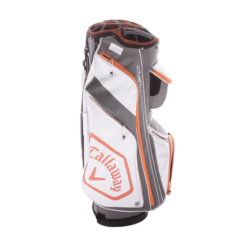 Callaway Second Hand Cart Bag - White/Grey/Orange