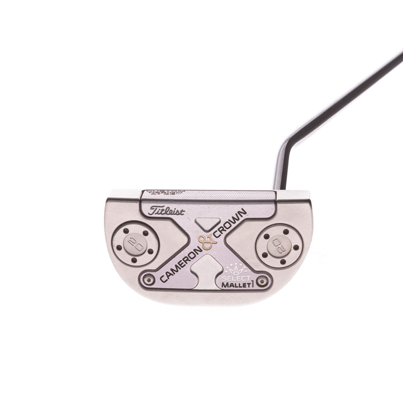 Scotty Cameron Cameron & Crown Mallet 1 Men's Right Putter 33.5 Inches - Flat Cat