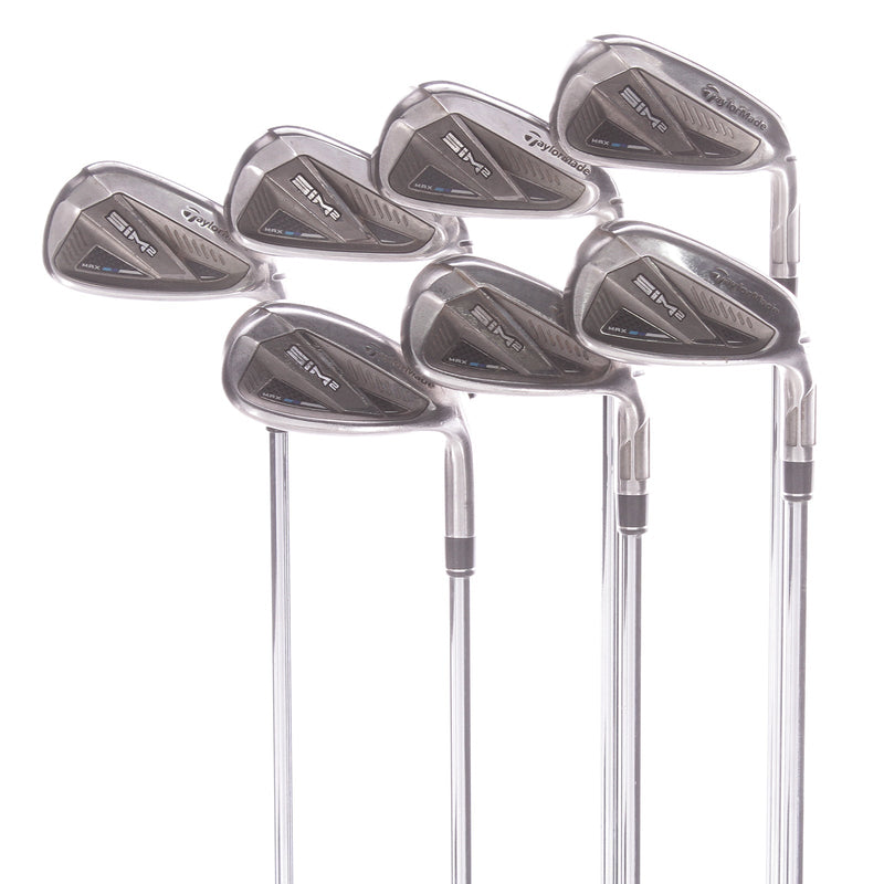 TaylorMade Sim2 Max Steel Men's Right Irons 5-SW Regular - KBS Max MT 85 R