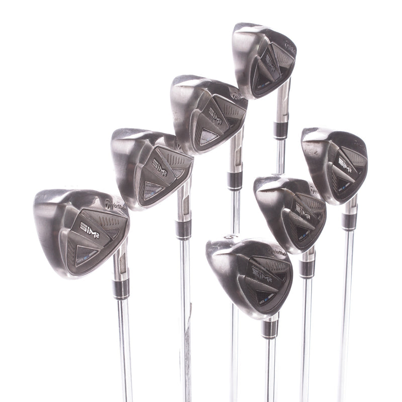 TaylorMade Sim2 Max Steel Men's Right Irons 5-SW Regular - KBS Max MT 85 R