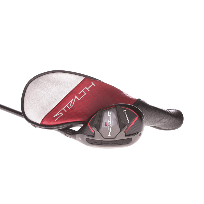 TaylorMade Stealth 2 Graphite Men's Right 3 Hybrid 19 Degree Senior - Ventus Red 5A