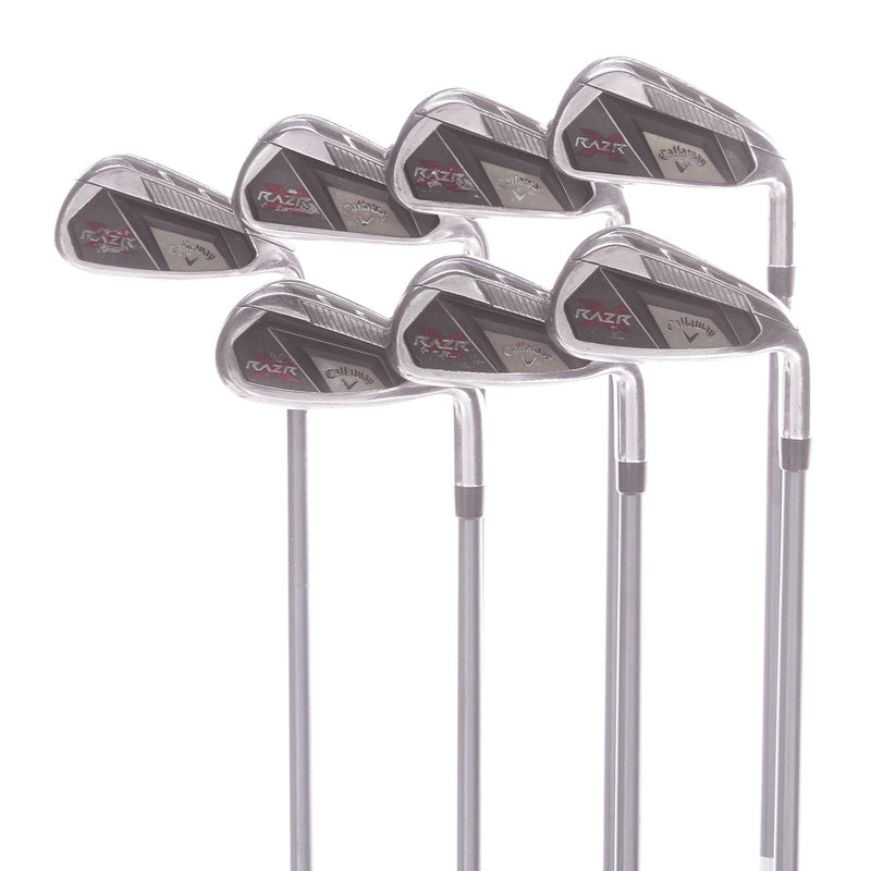 Callaway RAZR X Graphite Ladies Right Irons 5-SW  Ladies - Callaway 55G W