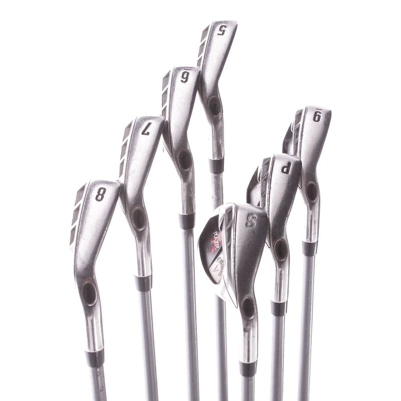 Callaway RAZR X Graphite Ladies Right Irons 5-SW  Ladies - Callaway 55G W