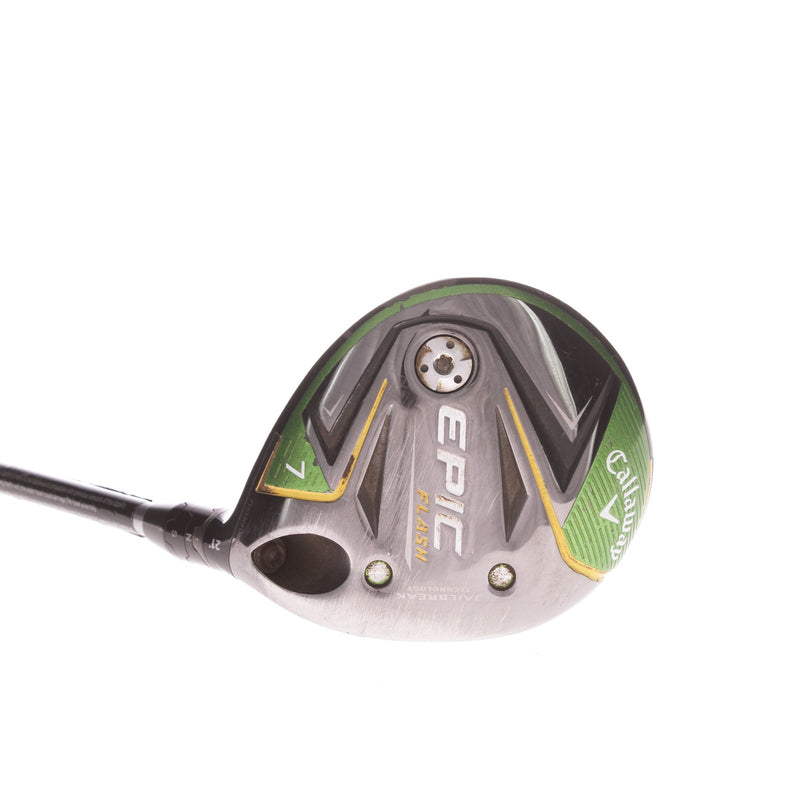 Callaway Epic Flash Graphite Men's Right Fairway 7 Wood 21 Degree Senior - Project X Evenflow 65g 5.0