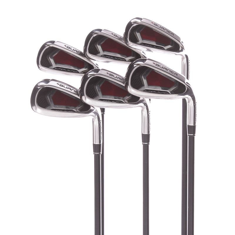 TaylorMade Burner Superlaunch Graphite Men's Right Irons 5-PW Regular - Reax 60 R