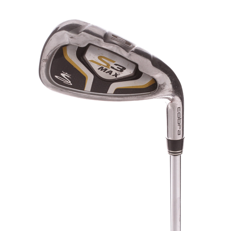 Cobra S3 Max Steel Men's Right 9 Iron Regular - Cobra