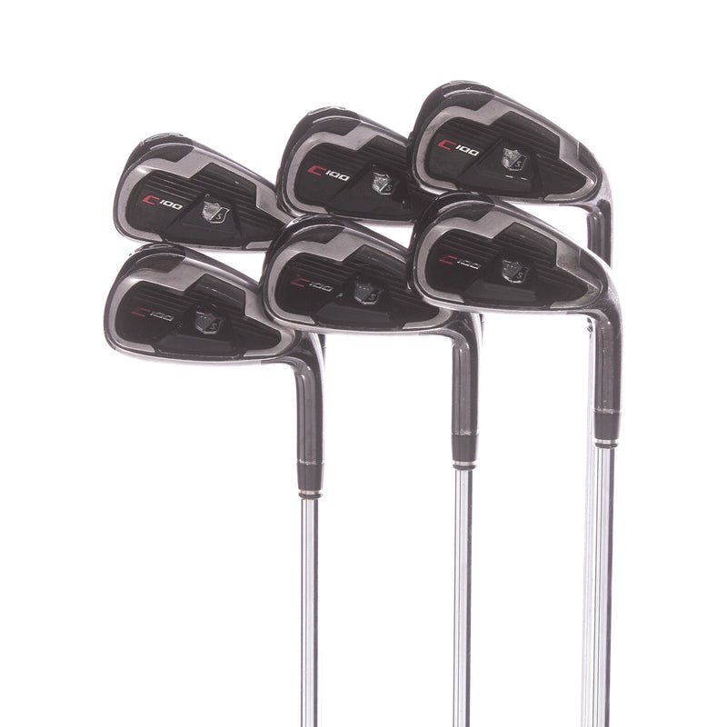 Wilson C100 Steel Men's Right Irons 4-9 Regular - True Temper CL100 R