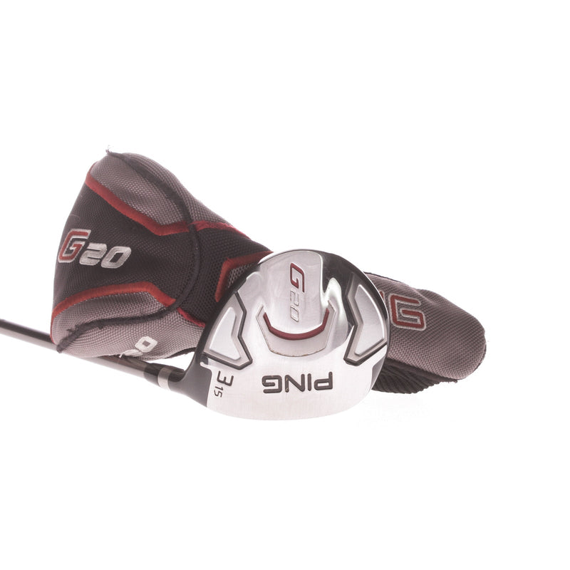 Ping G20 Graphite Men's Right Fairway 3 Wood 15 Degree Regular - Ping TFC 169 F R