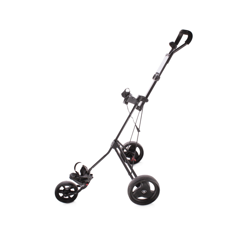 Masters 3 Series 3 Sheel Second Hand Push Trolley - Black/Red