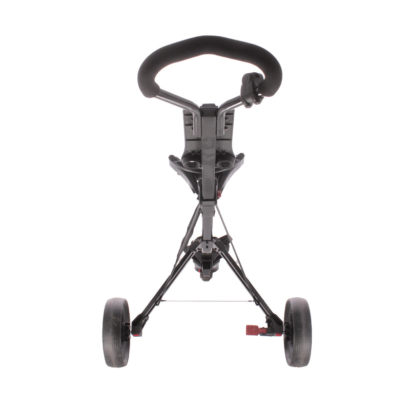 Masters 3 Series 3 Sheel Second Hand Push Trolley - Black/Red