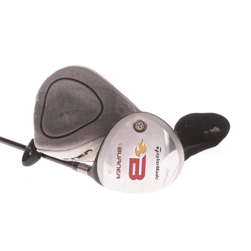 TaylorMade Burner 2008 Graphite Men's Right Fairway 3 Wood 15 Degree Regular - TaylorMade REAX 49 R