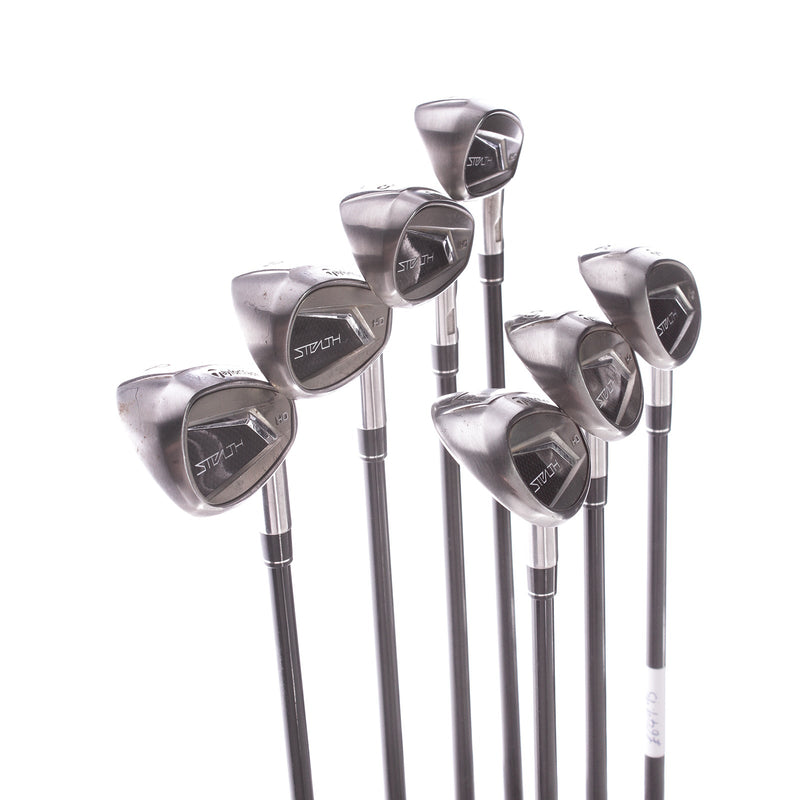 TaylorMade Stealth HD Graphite Men's Right Irons 7-PW+AW+SW+LW Senior - Fujikura Ventus 5 A