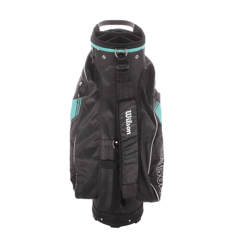 Wilson Staff Second Hand Cart Bag - Black/Green/White