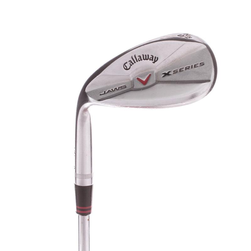 Callaway X-Series Jaws Steel Men's Left Gap Wedge 52 Degree 12 Bounce Wedge - True Temper Dynamic Gold