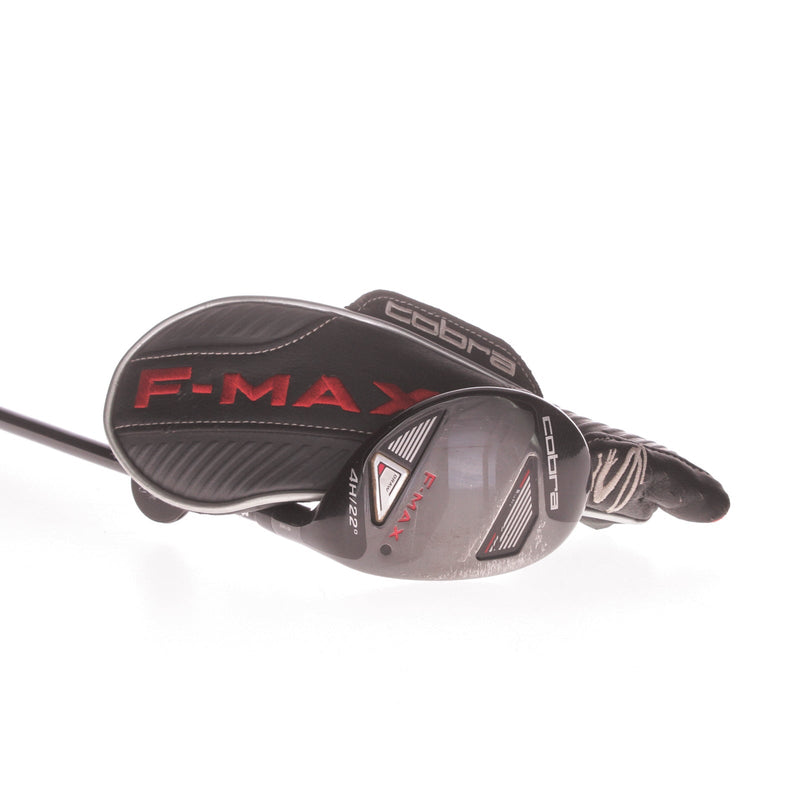 Cobra F-Max Graphite Men's Right 4 Hybrid 22 Degree Regular - Cobra Superlite 55 R