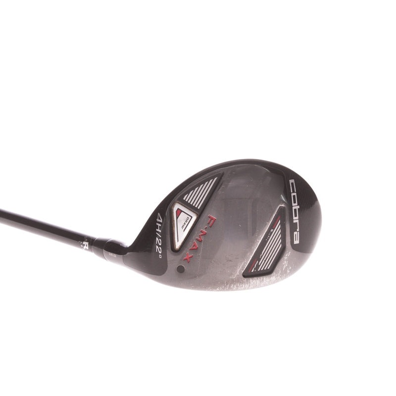 Cobra F-Max Graphite Men's Right 4 Hybrid 22 Degree Regular - Cobra Superlite 55 R