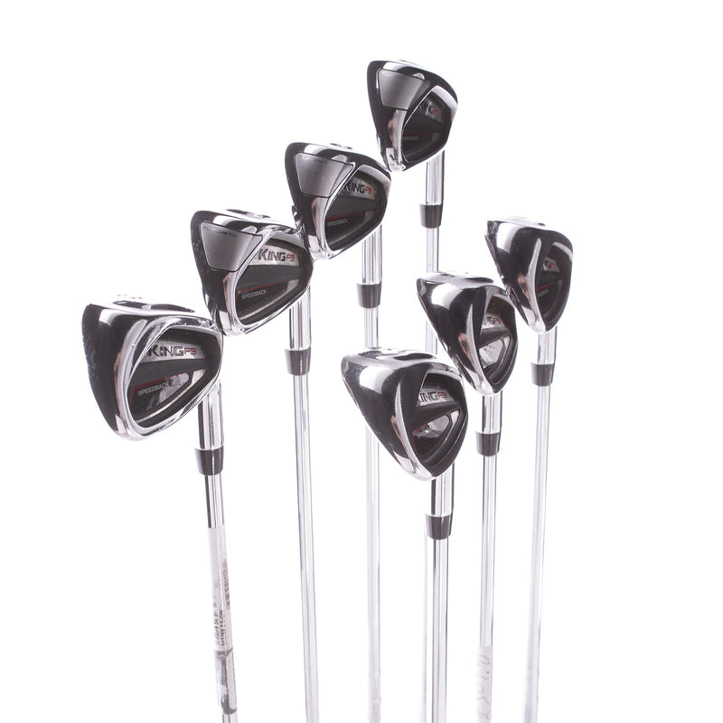 Cobra King F9 Steel Men's Right Irons 5-GW Regular - KBS Tour 90 R