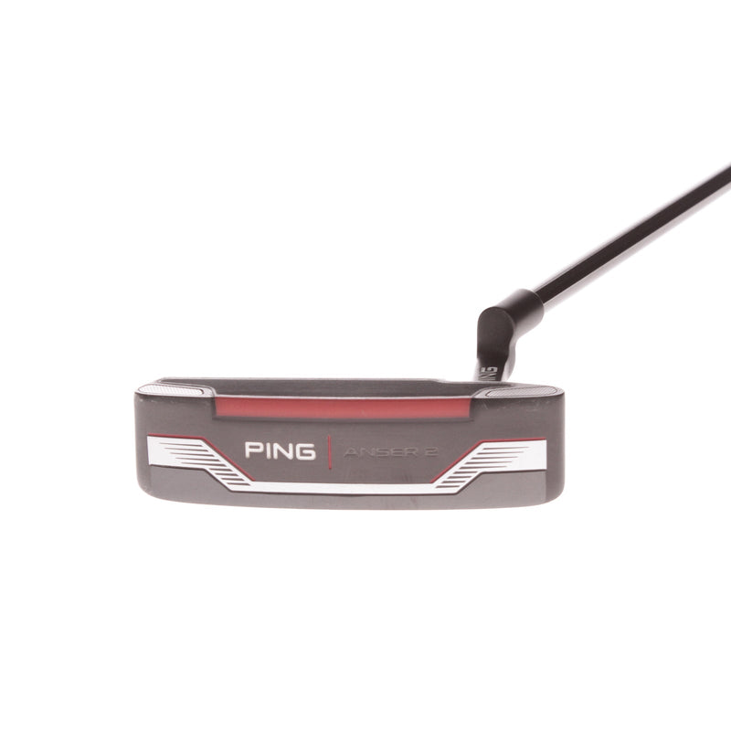 Ping Anser 2 2021 Men's Right Putter Orange Dot 35 Inches - Super Stroke Pistol 2.0