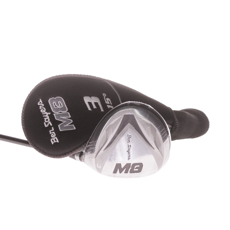 Ben Sayers M8 Black Graphite Men's Right Fairway 3 Wood 15 Degree Regular - Ben Sayers M8