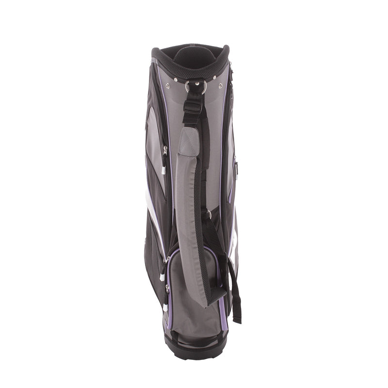 Wilson Second Hand Cart Bag - Black/Grey/Purple