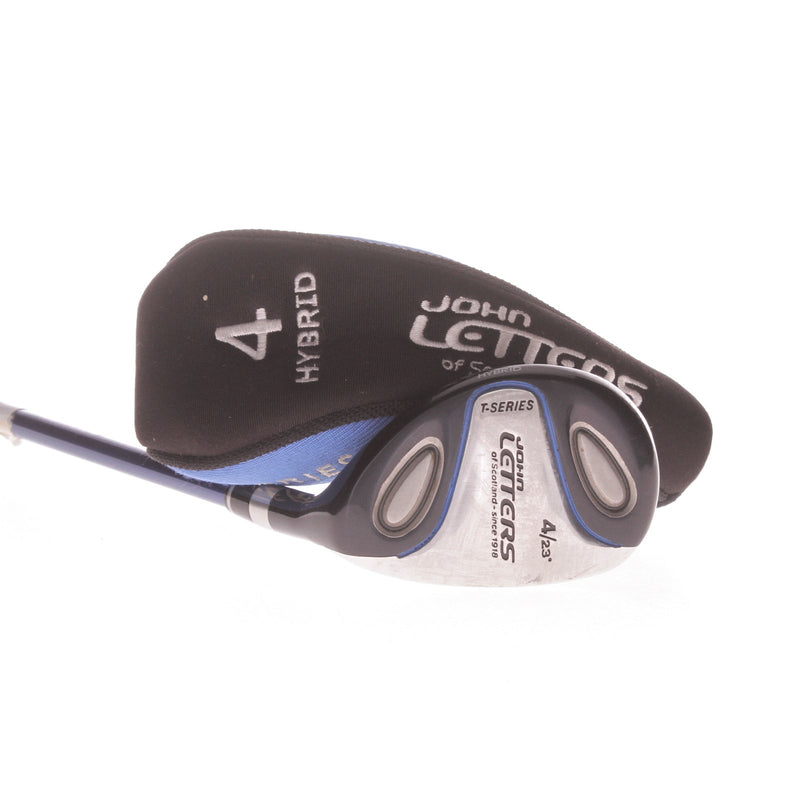 John Letters T-Series Graphite Men's Right 4 Hybrid 23 Degree Regular - Aldila Tour Golf 80R