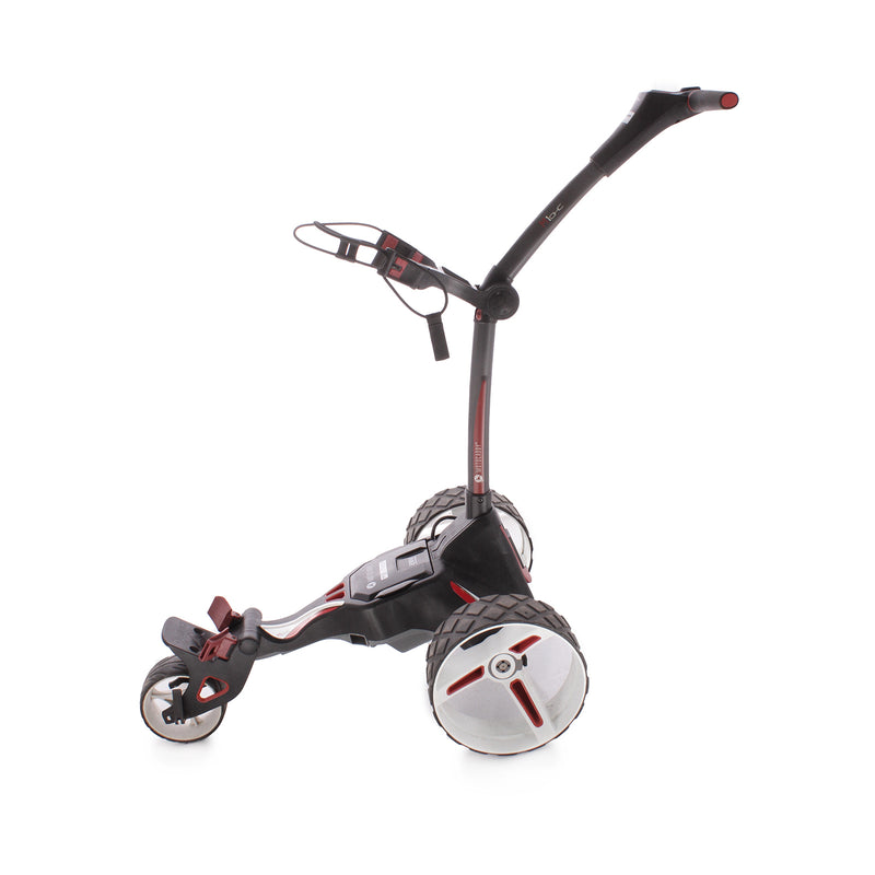 Motocaddy M1 Dhc 18 Hole Lithium Second Hand Electric Golf Trolley - Black/Red/White