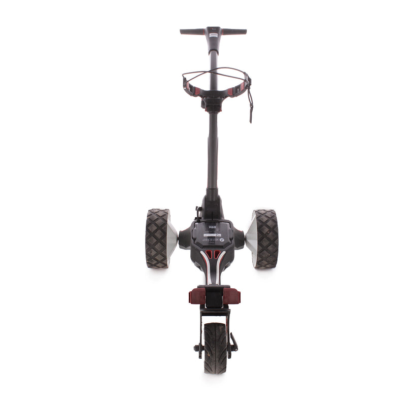 Motocaddy M1 Dhc 18 Hole Lithium Second Hand Electric Golf Trolley - Black/Red/White