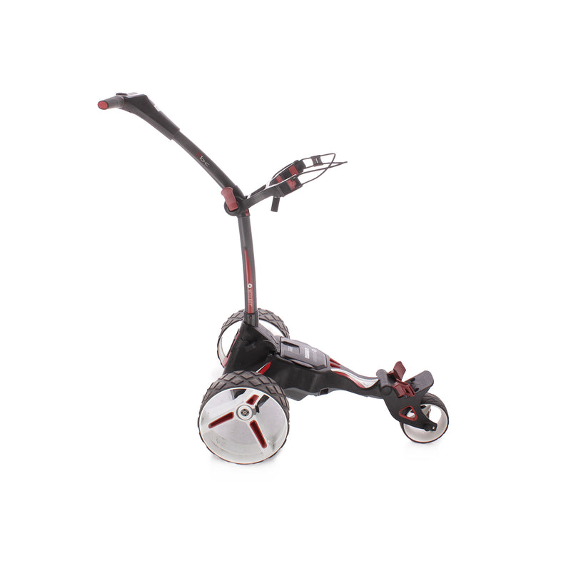 Motocaddy M1 Dhc 18 Hole Lithium Second Hand Electric Golf Trolley - Black/Red/White