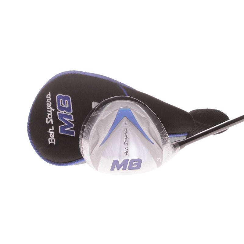 Ben Sayers M8 Blue Graphite Men's Left Fairway 3 Wood 15 Degree Regular - Ben Sayers M8