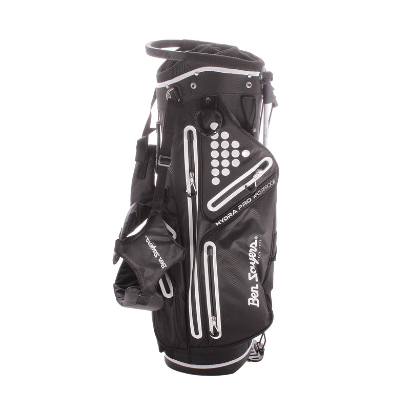 Ben Sayers Hydra Pro Second Hand Stand Bag - Black/White