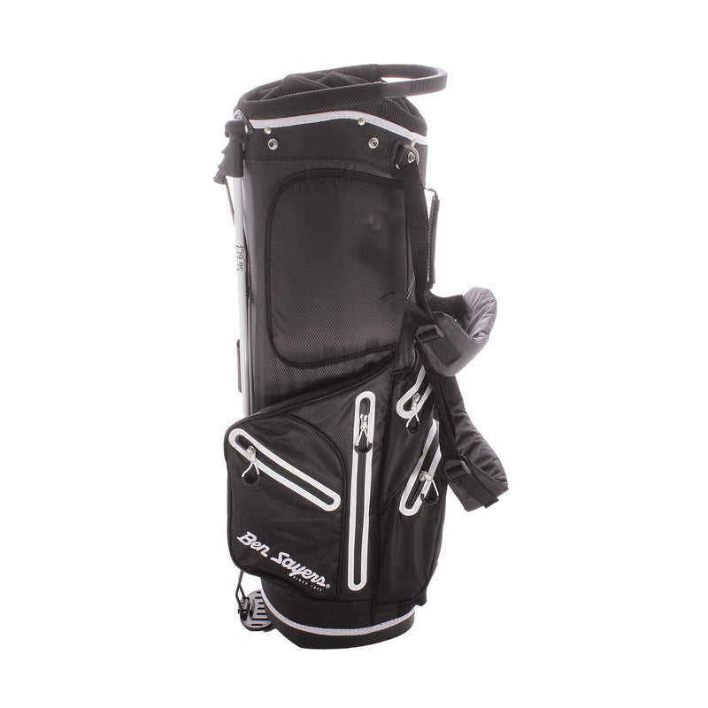 Ben Sayers Hydra Pro Second Hand Stand Bag - Black/White