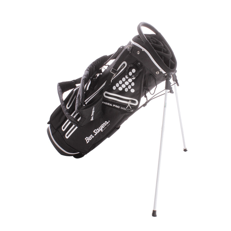 Ben Sayers Hydra Pro Second Hand Stand Bag - Black/White