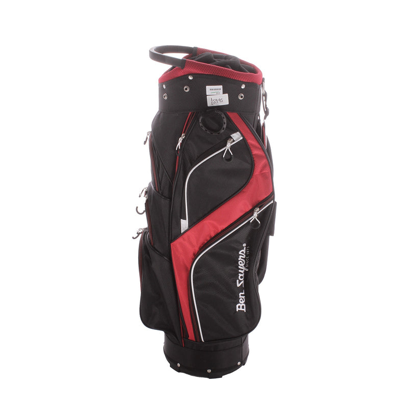 Ben Sayers Second Hand Cart Bag - Black/Red