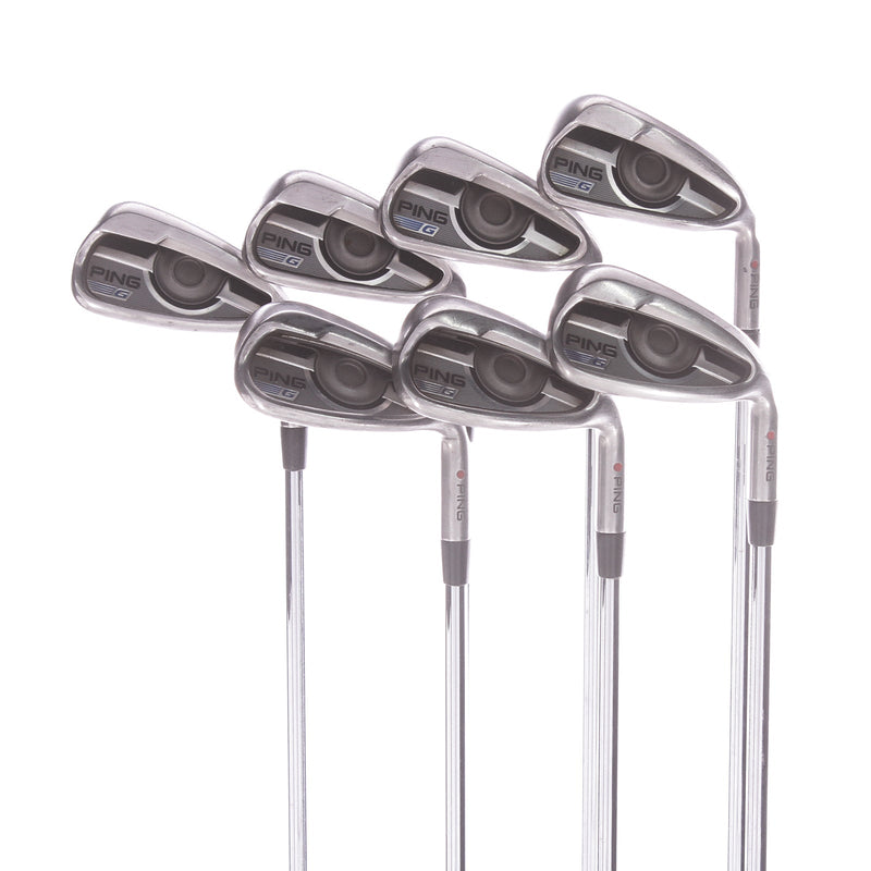 Ping G Series Steel Men's Right Irons 5-UW Orange Dot Regular - Ping AWT 2.0 R